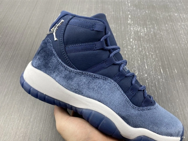 VELVET WMNS MIDNIGHT 11 AR0715-441 AIR JORDAN NAVY 0805